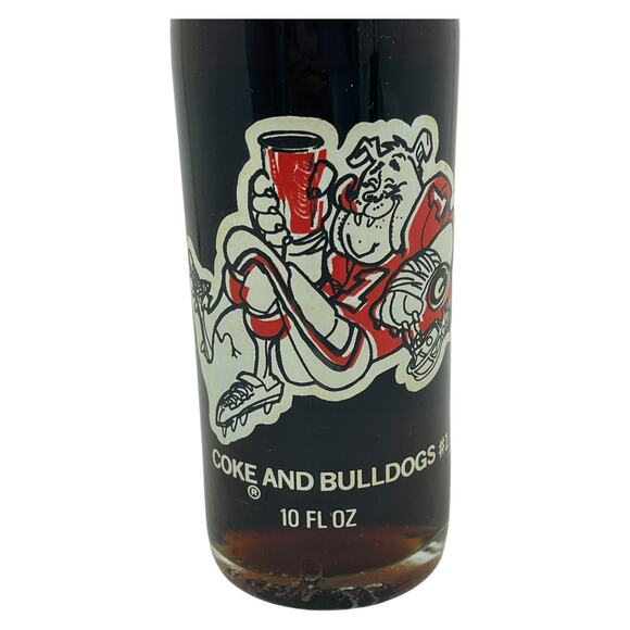 1980 Georgia Bulldogs National Champions Coca-Cola Bottle 10oz Full Unopened - Picture 2 of 7